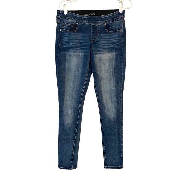 Maurices Denim - SOLD.  MAURICES Womens Jeggings Skinny Leg Stretch Blue Size SR Small Regular